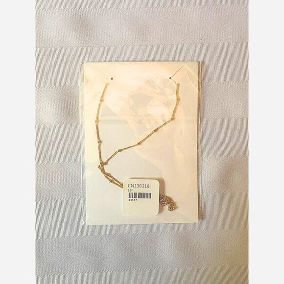 Opalite Starburst Necklace – Gold Filled Chain with CZ Detail - Picture 6 of 6